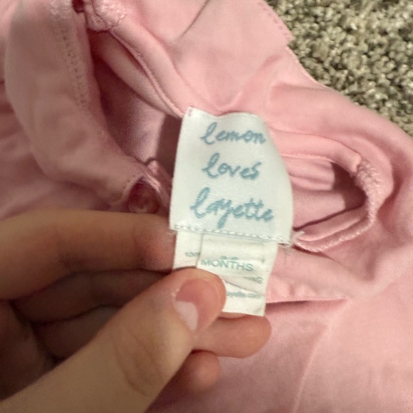 Pink Ruffled One Piece - Picture 2 of 2